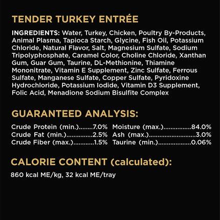 "Perfect Portions Gourmet Cat Food Variety Pack - Delicious Roasted Chicken, Salmon & Turkey in Easy Peel Twin-Pack (48 Trays, 1.32 oz Each)"