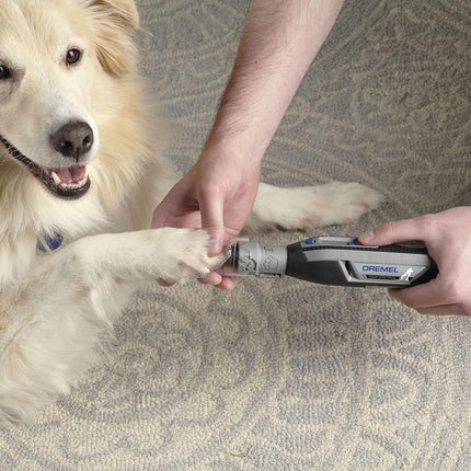 "Pawcontrol 7760-PGK Cordless Dog Nail Grinder & Trimmer - Safe, Rechargeable Grooming Tool for Dogs, Cats & Small Pets!"