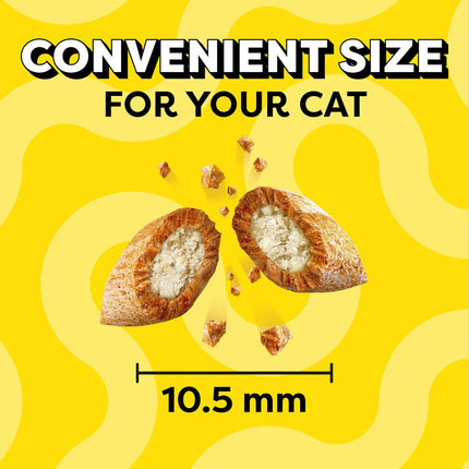 "Delicious Chicken Flavor Cat Treats - 48 Ounce Crunchy & Soft Delight for Happy Purring!"