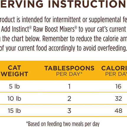 "Delicious Raw Boost Freeze-Dried Cat Food Topper - Grain-Free 6oz Pack for a Healthy, Irresistible Treat!"