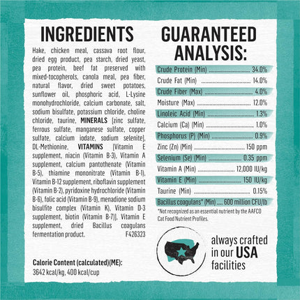 "Purina Grain Free Dry Cat Food - Wild Caught Whitefish & Cage Free Egg, 5 lb - Wholesome Nutrition for Happy, Healthy Cats!"