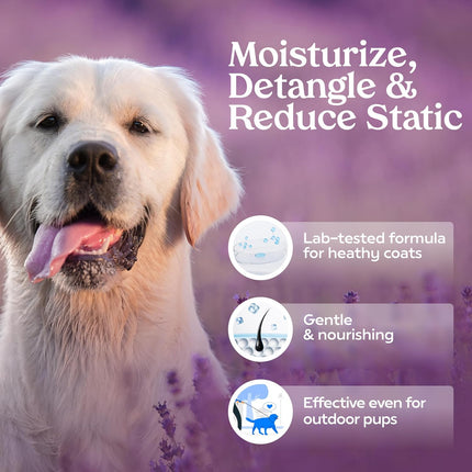 PAWFUME Lavender Dog Cologne - Long-Lasting Deodorizing Spray for a Fresh & Fabulous Pup!