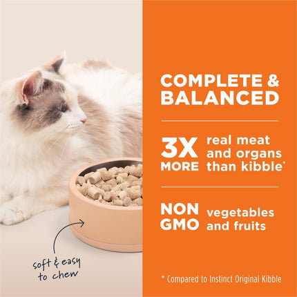 "Delicious Grain-Free Freeze-Dried Cat Food - 9.5 oz for Your Cat's Ultimate Health & Happiness!"